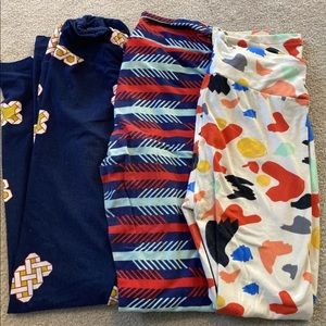 Lularoe leggings- set of 3